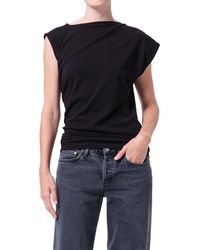 Agolde - Beth Asymmetric Top - Lyst