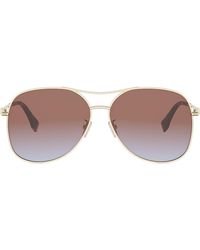 Fendi - Graphy 61Mm Gradient Pilot Sunglasses - Lyst
