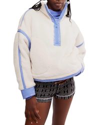 Free People - Fp Movement Mountain High Shine Half Zip - Lyst