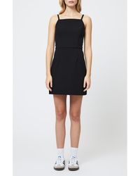 French Connection - Whisper Square Neck Minidress - Lyst