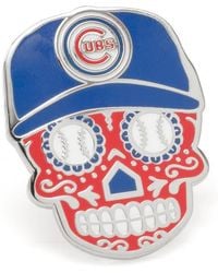 Cufflinks Inc. - Chicago Cubs Sugar Skull Lapel Pin - Lyst
