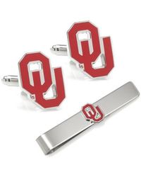 Cufflinks Inc. - Ncaa Oklahoma Sooners Cuff Links & Tie Bar - Lyst