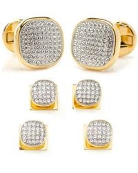 Cufflinks Inc. - Pavé Crystal Cuff Links - Lyst