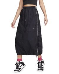 Nike - Sportswear Woven Maxi Skirt - Lyst