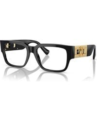 Versace - 55Mm Square Optical Glasses - Lyst