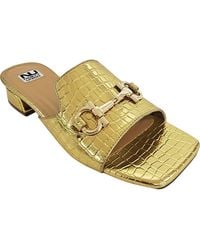 Ninety Union - Open Toes, Metal Trim Heel Slide - Lyst