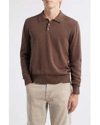 Alex Crane - Feather Organic Cotton Polo Sweater - Lyst
