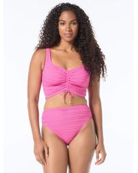 Coco Reef - Elevate Bra Sized Shirred Underwire Bikini Top - Lyst