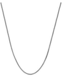 Donatello Gian - Sterling Round Box Necklace - Lyst