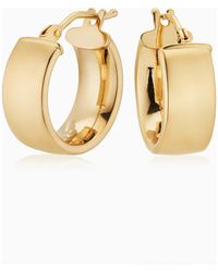 Oradina - 14K The One Hoops - Lyst