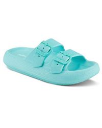 Flexus by Spring Step - Bubbles Waterproof Slide Sandal - Lyst