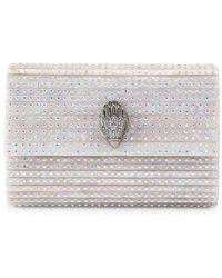 Kurt Geiger - Party Eagle Crystal Clutch - Lyst