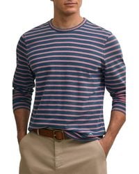 Brooks Brothers - Mariner Stripe Long Sleeve Cotton T-Shirt - Lyst