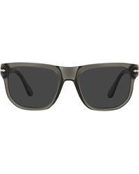 Persol - 55mm Polarized Square Sunglasses - Lyst
