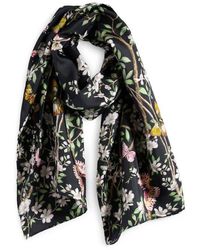 Echo - Spring Unfolding Silk Oblong Scarf - Lyst