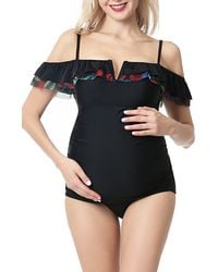 Kimi + Kai - Karsyn Upf 50+ One-piece Maternity Swimsuit - Lyst