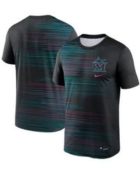 Nike - Miami Marlins 2025 City Connect Authentic Collection Velocity Performance T-Shirt - Lyst