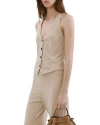 Mango - Halter Vest - Lyst