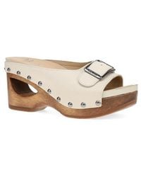 Dansko - Adeline Platform Wedge Slide Sandal - Lyst