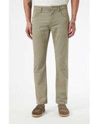 Mavi - Zach Straight Leg Casual Twill Pants - Lyst