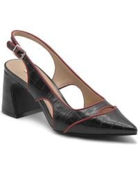 Charles David - Anstead Slingback Pointed Toe Pump - Lyst