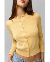 GUIZIO - Emelie Cropped Cardigan - Lyst