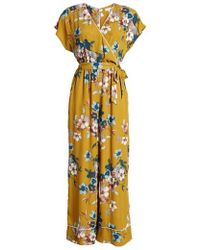 leith floral jumpsuit
