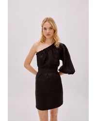 Labeca London - Florence Linen One Sleeve Dress - Lyst