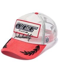 Cult Of Individuality - Racing Logo Mesh Trucker Hat - Lyst