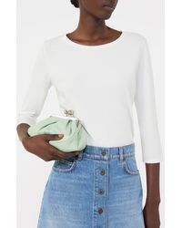 Weekend by Maxmara - Multia Stretch Cotton Top - Lyst
