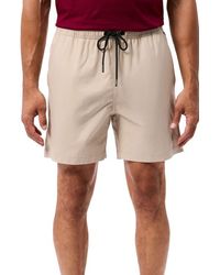 Psycho Bunny - Palm View Hydrochromic Swim Trunks - Lyst