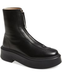 the row zip boots
