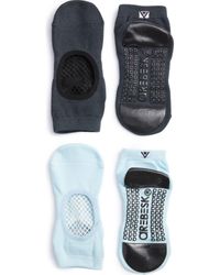 Arebesk - Phish Net Assorted 2-Pack No-Slip Socks - Lyst