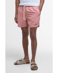 Barbour - Staple Logo Swim Trunks - Lyst
