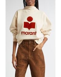 Isabel Marant - Moby Logo Sweatshirt - Lyst