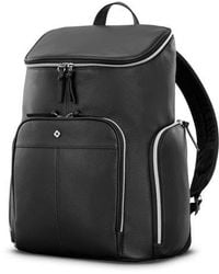 Samsonite - Mobile Solution 2 Leather Deluxe Backpack - Lyst