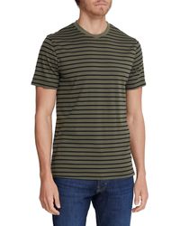 AG Jeans - Bryce Stripe Crewneck Cotton T-shirt - Lyst