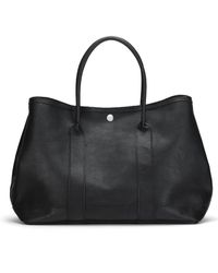 EZRA ARTHUR - Audrey Soft Steer Leather Tote Bag - Lyst