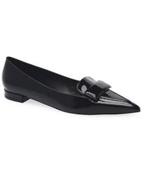 Stuart Weitzman - Sovinnie Patent Loafer Flat - Lyst