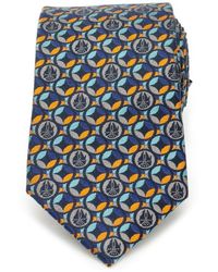 Cufflinks Inc. - Star Wars Millennium Falcon Motif Silk Tie - Lyst