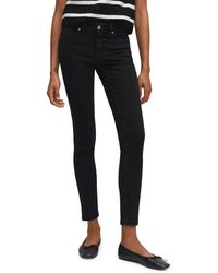 Mango - Low Rise Skinny Push-up Jeans - Lyst