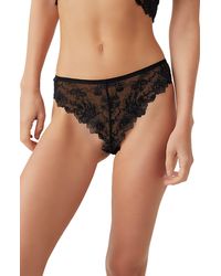 Free People - Intimately Fp Suddenly Fine Cutout Thong - Lyst