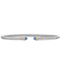 David Yurman - Micro Cable Flex Bracelet - Lyst