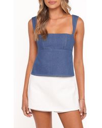 Petal & Pup - Azura Sleeveless Top - Lyst