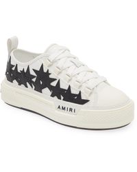 Amiri - Stars Court Canvas Sneakers - Lyst