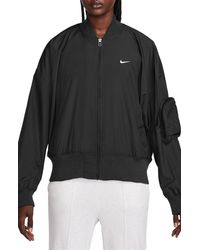 Nike - Sportswear Essentials Oversize Bomber Jacket - Lyst