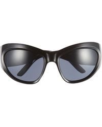 BP. - Chunky Shield Sunglasses - Lyst