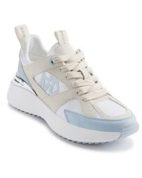 DKNY - Zofi Platform Wedge Sneaker - Lyst
