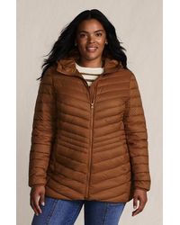 Lands' End - Ultralight Packable Down Jacket - Lyst