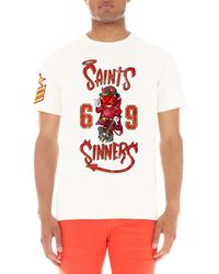 Cult Of Individuality - Saints & Sinners Cotton Graphic T-shirt - Lyst